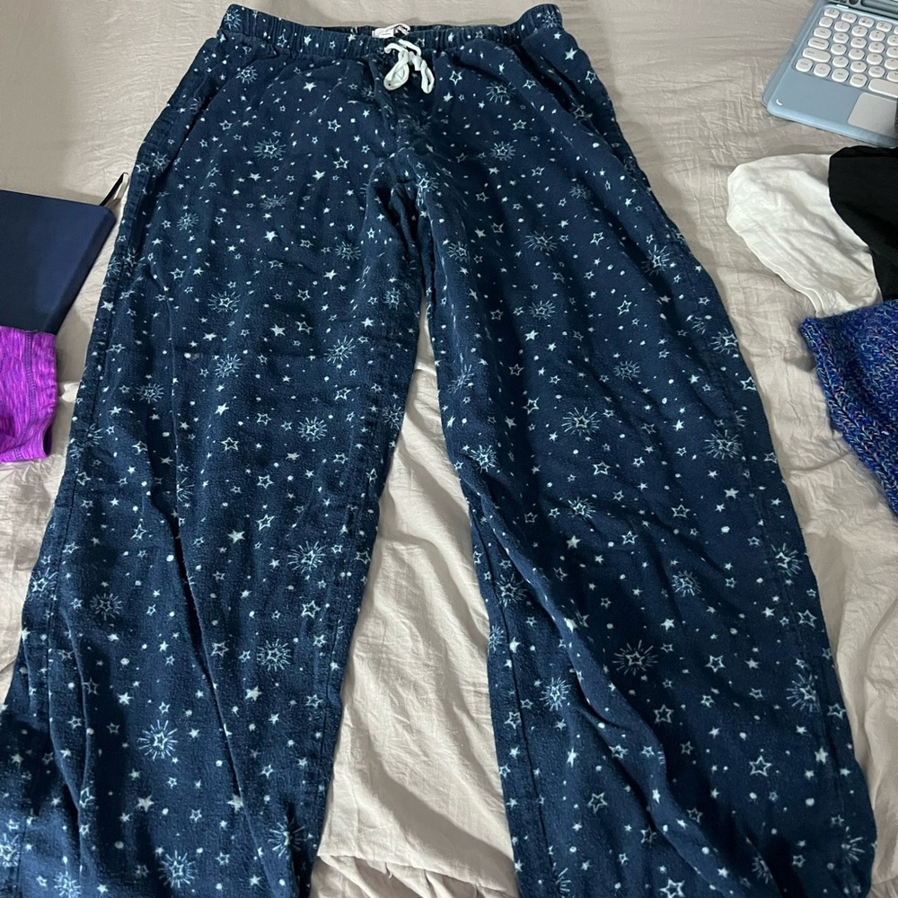 Blue star pajama pants